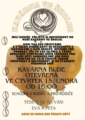 Kavárna ve školce