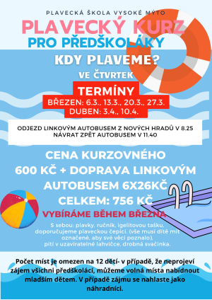 Plavecký kurz 1