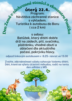 Den Země- výlet na Pasíčka 1